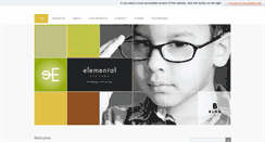 Desktop Screenshot of elementaleyecare.com